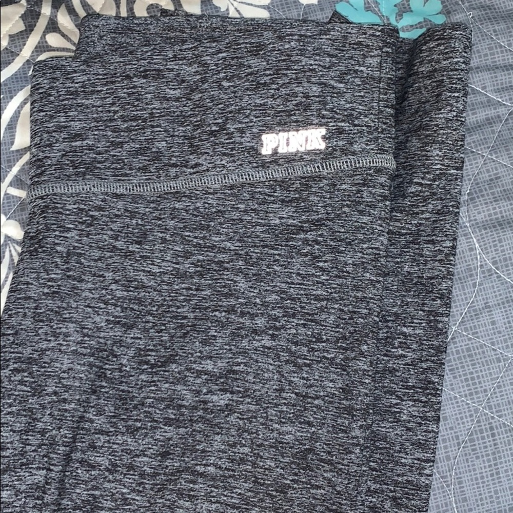 VS Pink gray yoga legging